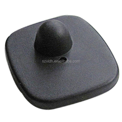 Small Square Shop EAS System Clothing Security Tags for RF Radio Frequency Systems