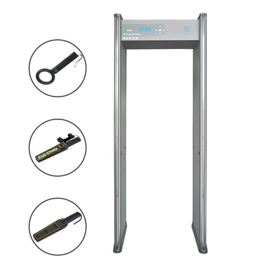 18 detection zones walkthrough metal detector gate with a camera XLD-E (LCD)