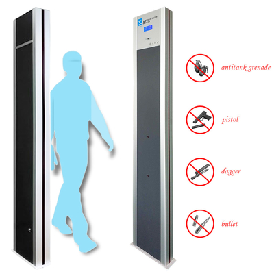 New Designed multi Zone Portable Single panel security Walk through Metal Detector Gate