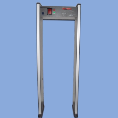 6 zones 99 sensitivity arched walk through metal detector gate XLD-II