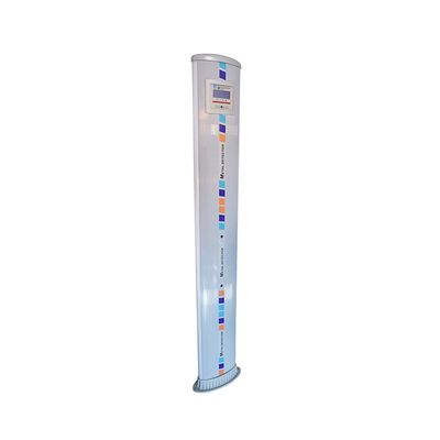 SUNLEADER XLD-H 5 Zones cylindrical Portable Single stand Security Walk Through Metal Detector