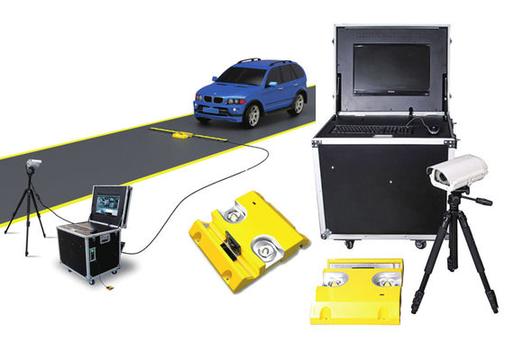 XLD-CDJC08 Portable Parking Lot Under Vehicle Safety Inspection System With CCTV Camera And LED scanner