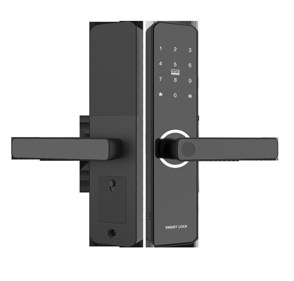 Lever Handle Lock Smart Door Lock Password Lock Up to 20,000 Hours Standby Time Bluetooth and Mobile APP