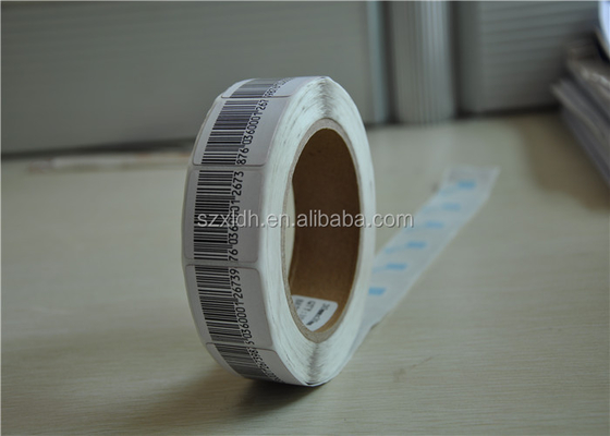 EAS Paper Label, EAS RF security soft label sticker, 8.2Mhz 4*4 anti theft