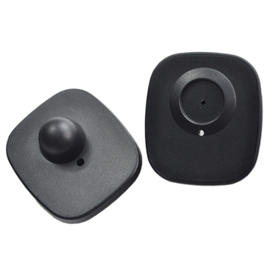 Small Square Shop EAS System Clothing Security Tags for RF Radio Frequency Systems