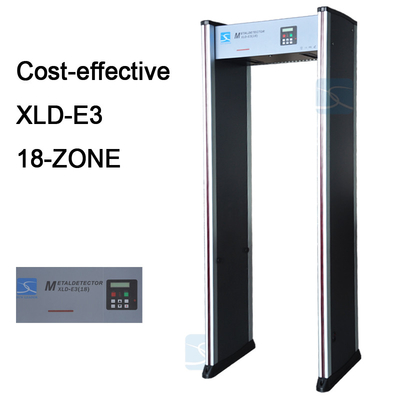 2022 best-selling models step metal detector door 18 zones 99 sensitivity can be adjusted to customize the plug