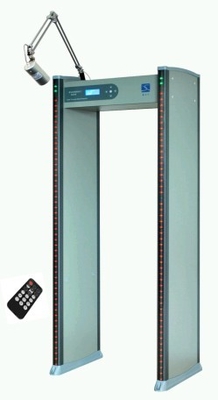 Waterproof walk through metal detector security Body scanner gate wtih LCD display