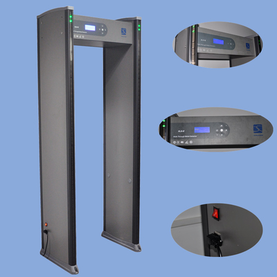 18 zones archway walk through metal detector for airport made in china