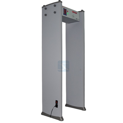 2022 best-selling walk-through metal detector door 6 zones 100 sensitivity adjustable