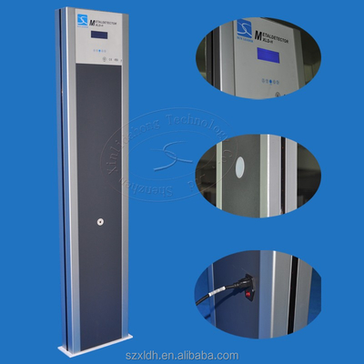 2017NEW High Sensitivity Elegant Single post Digital Walk through Metal Detector (XLD-H)