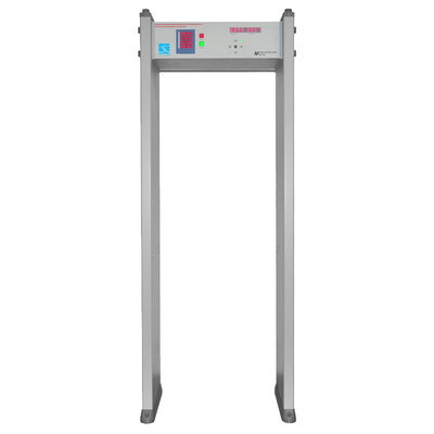 2022 best-selling models walk-through metal detector door 6 zones 99 sensitivity can be adjusted to customize the plug