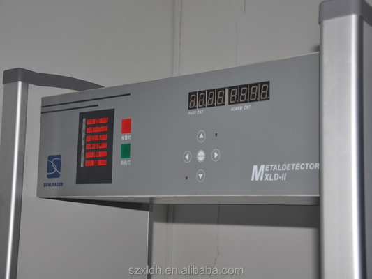 2022 best-selling models walk-through metal detector door 6 zones 99 sensitivity can be adjusted to customize the plug