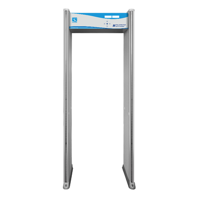 High sensitivity 6 zones door frame Walk Through Metal Detector for factory XLD-A