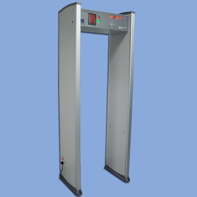 6 zones 99 sensitivity arched walk through metal detector gate XLD-II