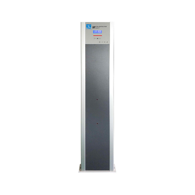 SUNLEADER XLD-H dark grey underground 5 Zones Portable Single stand Security Walk Through Metal Detector