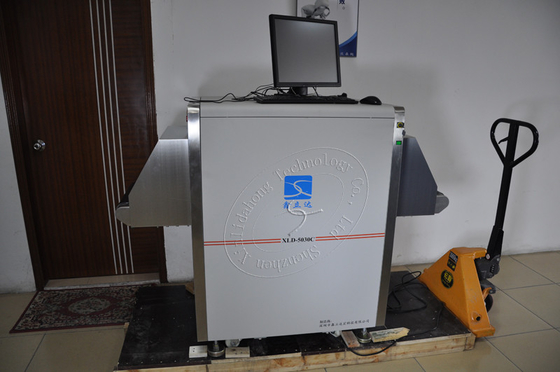 Small size 5030 high penetration Dual energy X ray baggage scanner machine for airport checking