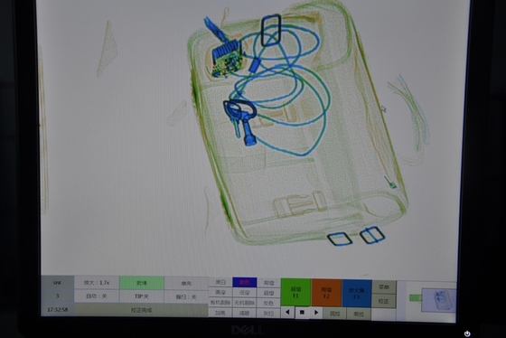 Super airport x-ray security scanner for checking baggage/parcel