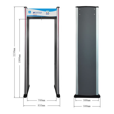 metal detection series XLD-E3 18 zones LCD